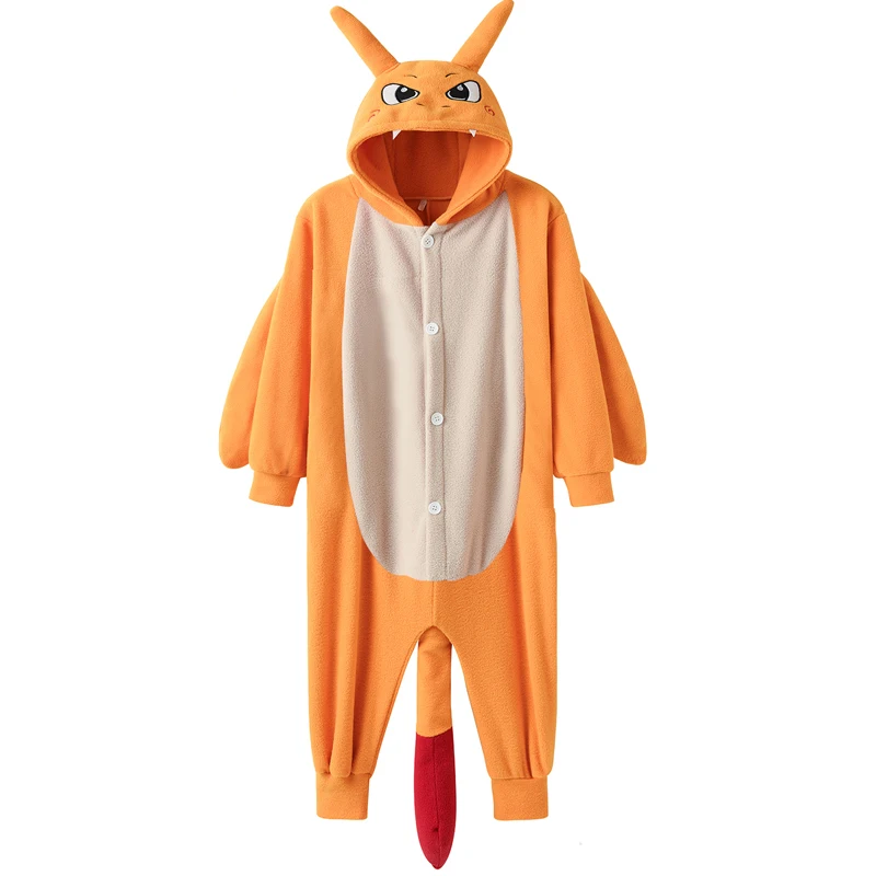 Men'S Shoes Xl - Kombinezon Charizard Kostium Cosplay Piżama Damska