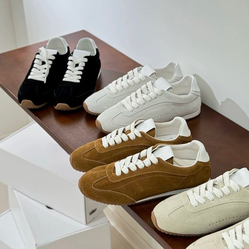 Men Shoes Everyday - Unisexowe damskie buty codzienne Skórzane sneakersy