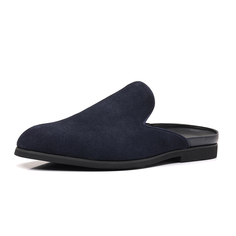 Men Shoes Formal - Męskie mokasyny zamszowe, eleganckie pantofle męskie,