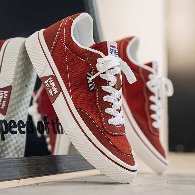 Men'S Shoes For Tennis - Lekkie, czarne buty sportowe na jesień-wiosnę,