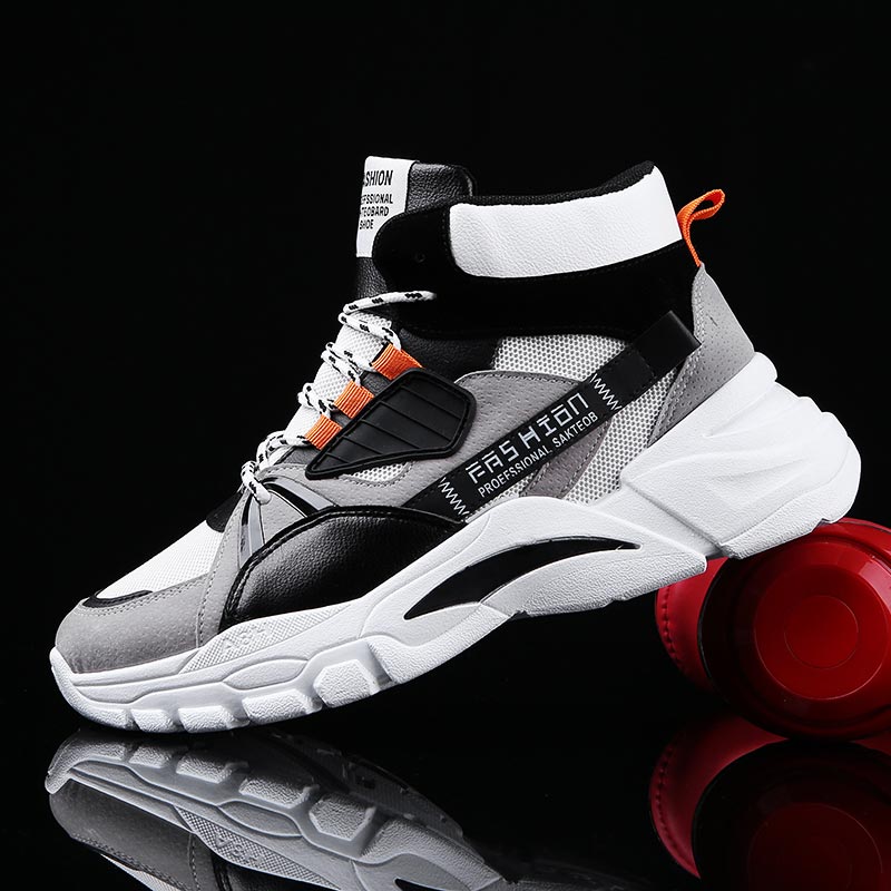 Men Shoes Uk - Hightop letnie męskie buty sportowe męskie