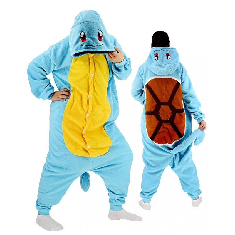 Men'S Shoes Xl - Kostium Piżama Cosplay Kreskówkowy Halloween Squirtle
