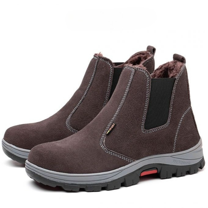 Men Shoes Online - Wytrzymałe zimowe buty spawalnicze z wysoką