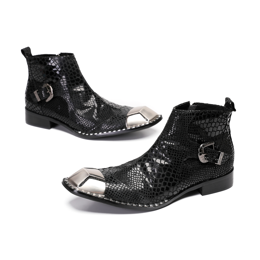 Men Shoes Formal - Męskie buty wizytowe ze skóry bydlęcej,