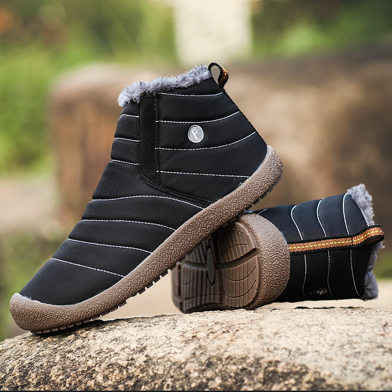 Men Shoes Online - Wodoodporne i antypoślizgowe buty śniegowce plus