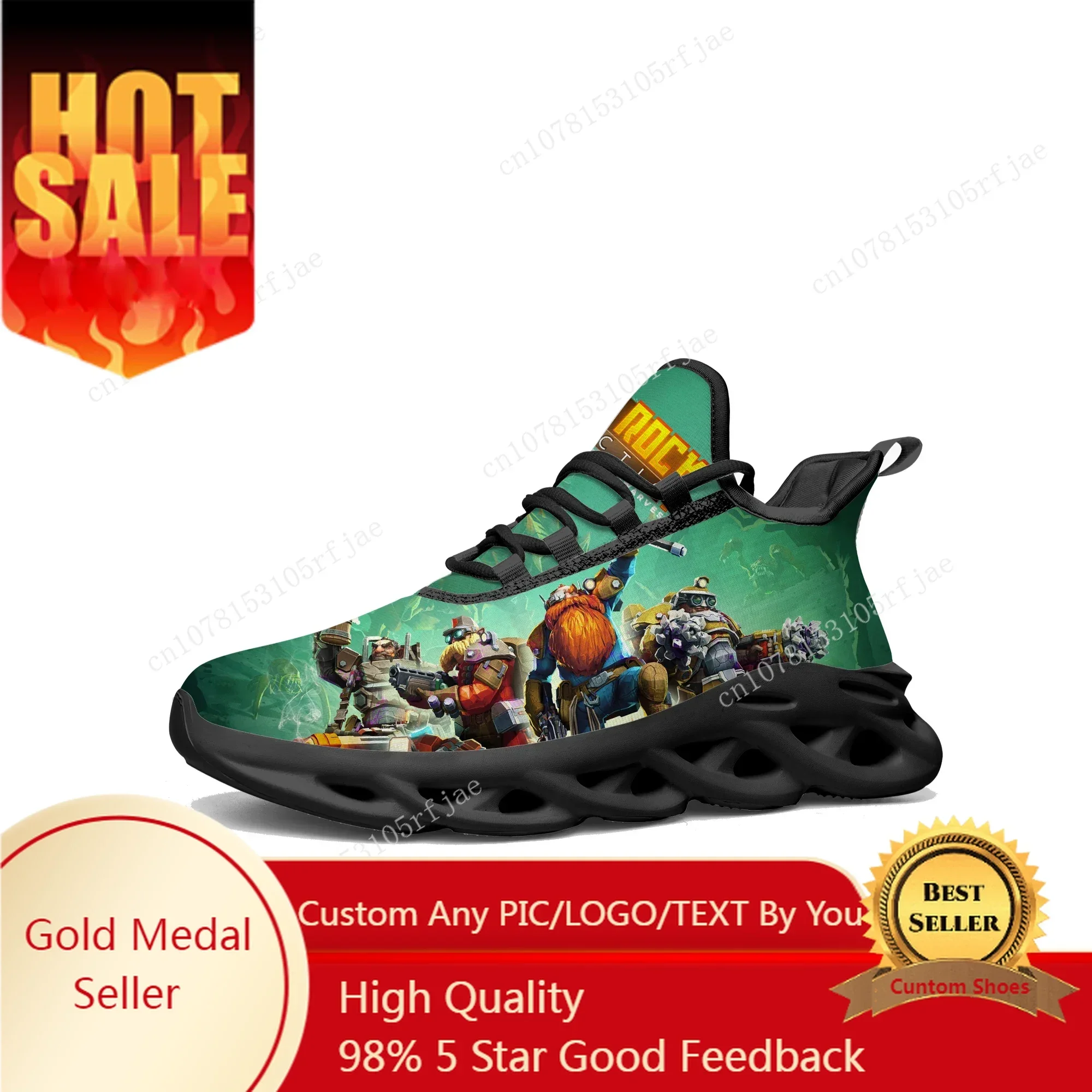 Men'S Shoes For Running - Buty sportowe Deep Rock Galactic Flats,