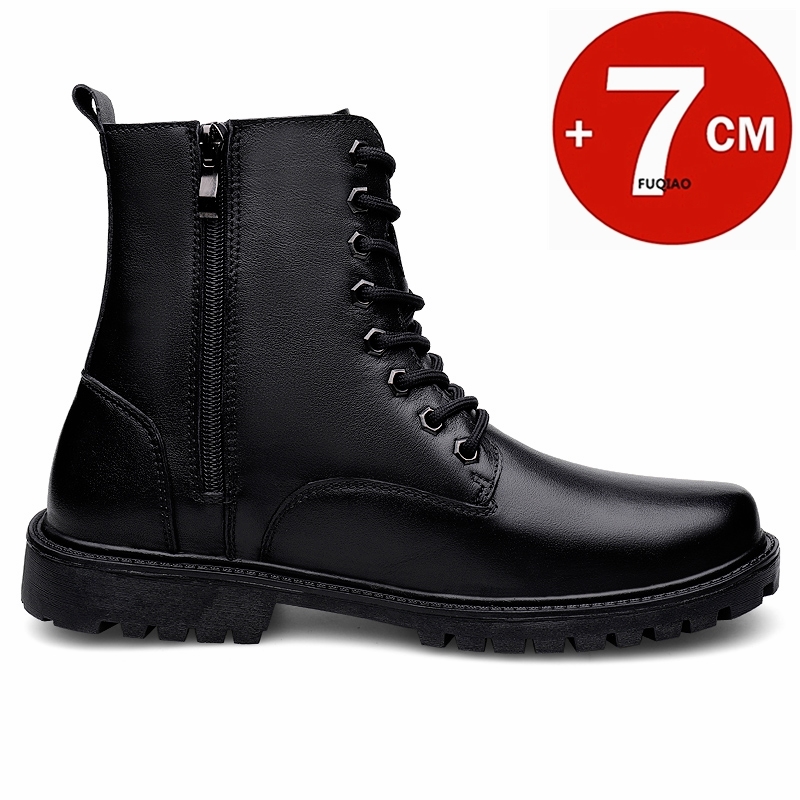 Męskie buty na koturnie ze skó – Men Shoes Formal recenzja i cena