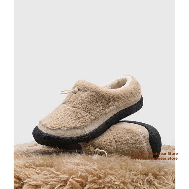 Ciepłe pluszowe kapcie typu mu – Men Shoes Online recenzja i cena