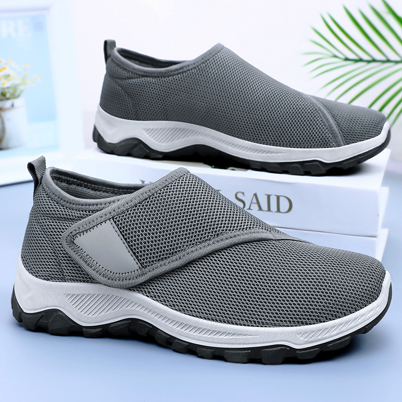 Nowe męskie buty z siateczki n – Men Shoes Velcro recenzja i cena