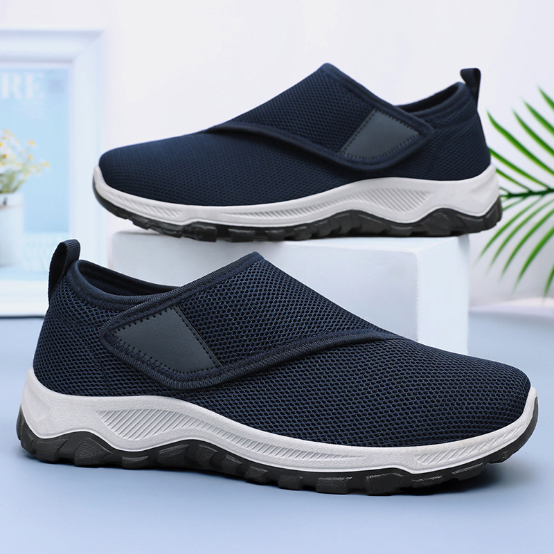 Nowe męskie buty z siateczki n – Men Shoes Velcro recenzja i cena