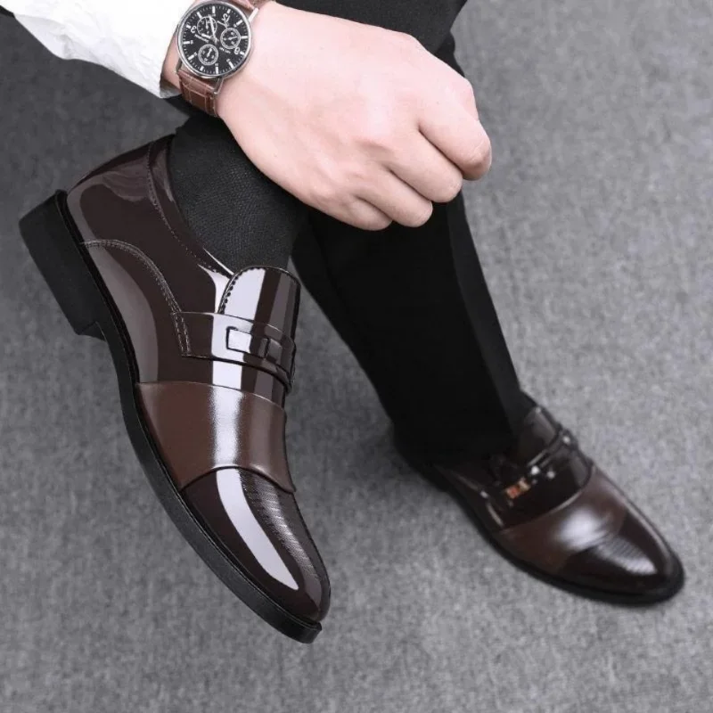 Skórzane buty dla mężczyzn Ślu – Men Shoes For Office Work recenzja i cena