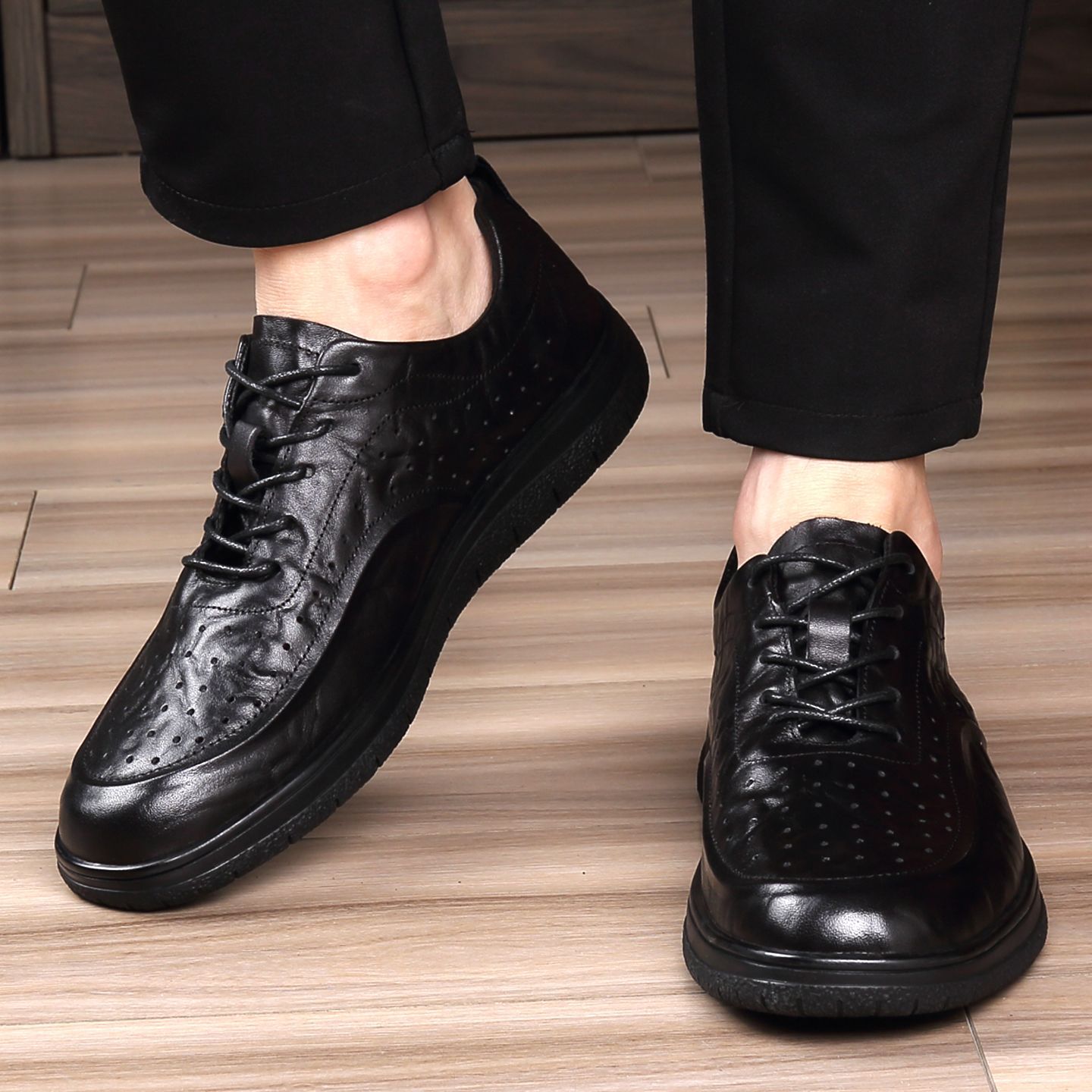 Eleganckie, skórzane buty codz – Men Shoes For Office Work recenzja i cena