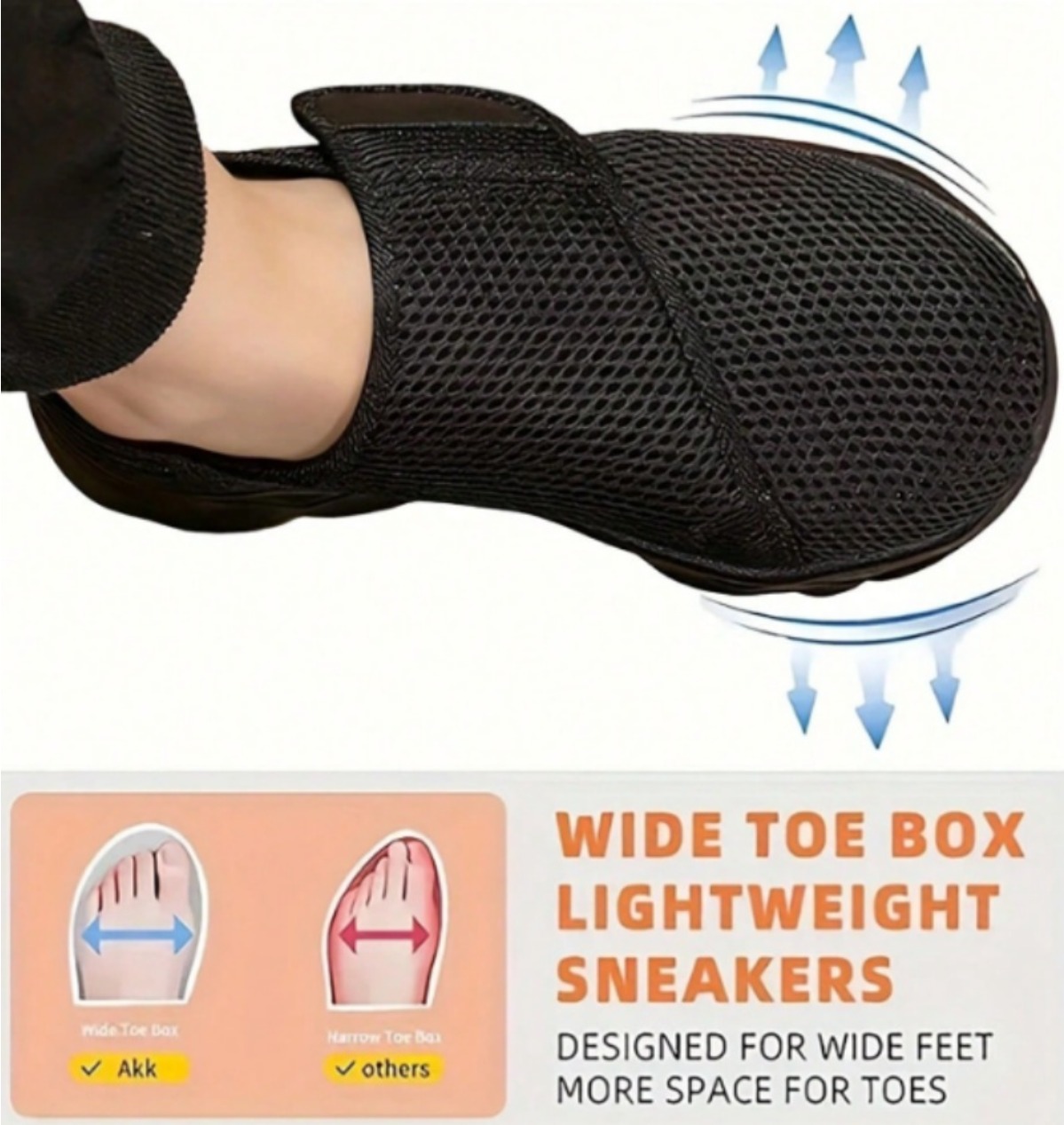 Nowe męskie przewiewne buty do – Men Shoes Velcro recenzja i cena