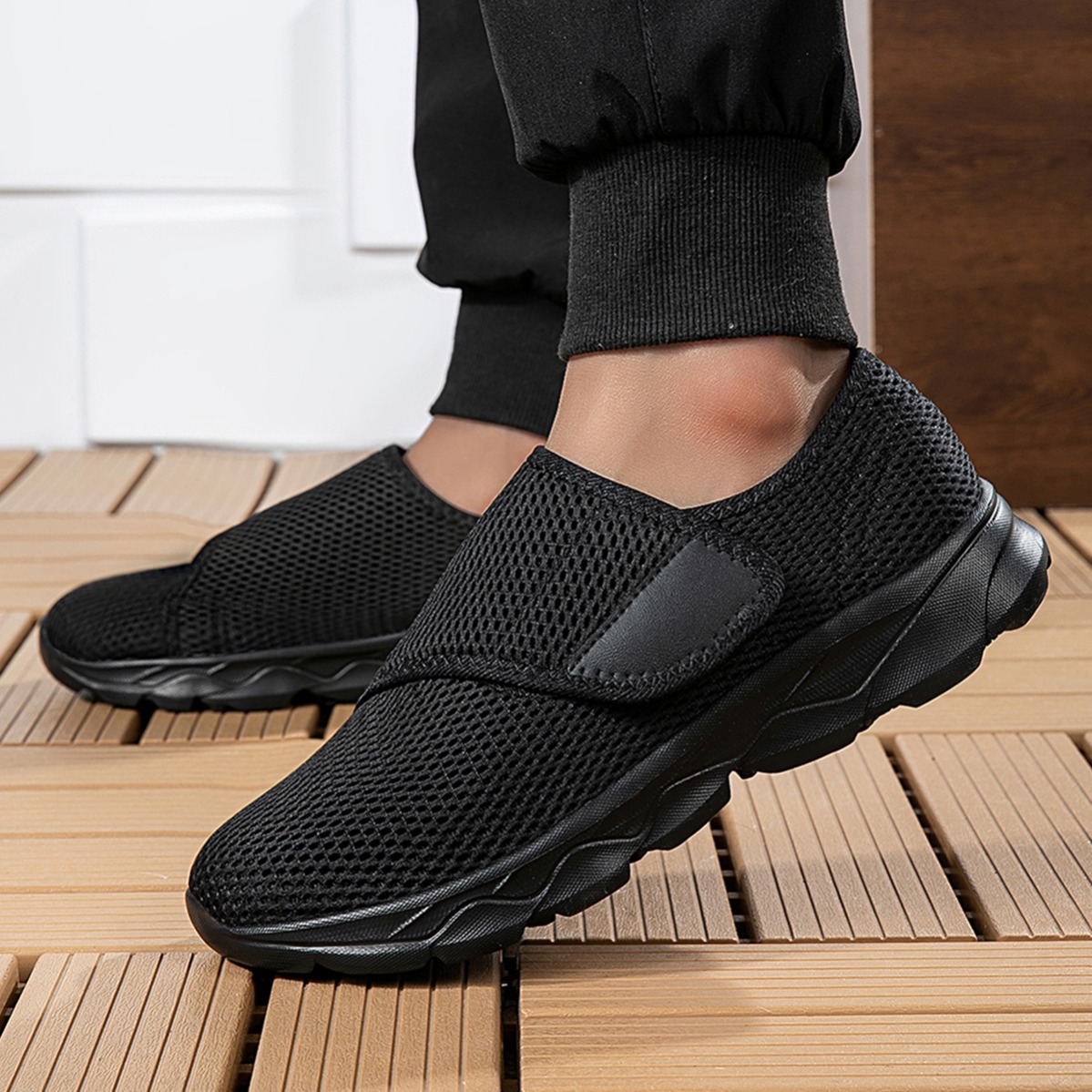 Nowe męskie przewiewne buty do – Men Shoes Velcro recenzja i cena