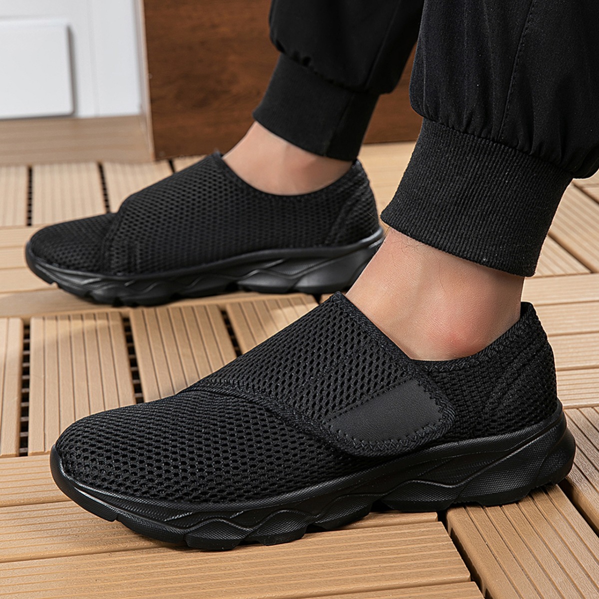 Nowe męskie przewiewne buty do – Men Shoes Velcro recenzja i cena