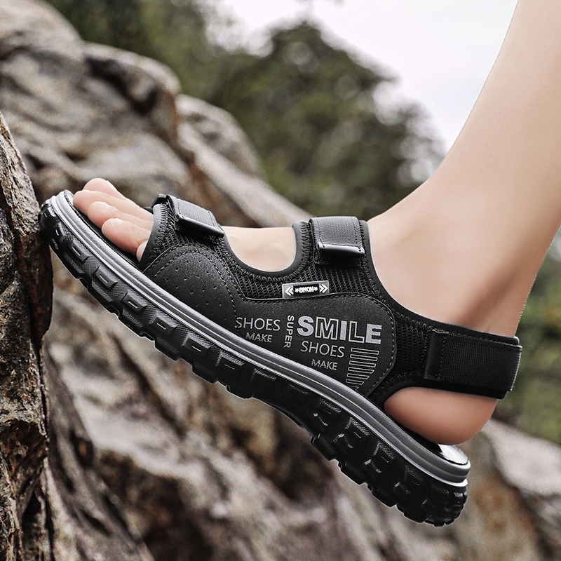 Męskie sandały na lato 2026, r – Men Shoes Velcro recenzja i cena