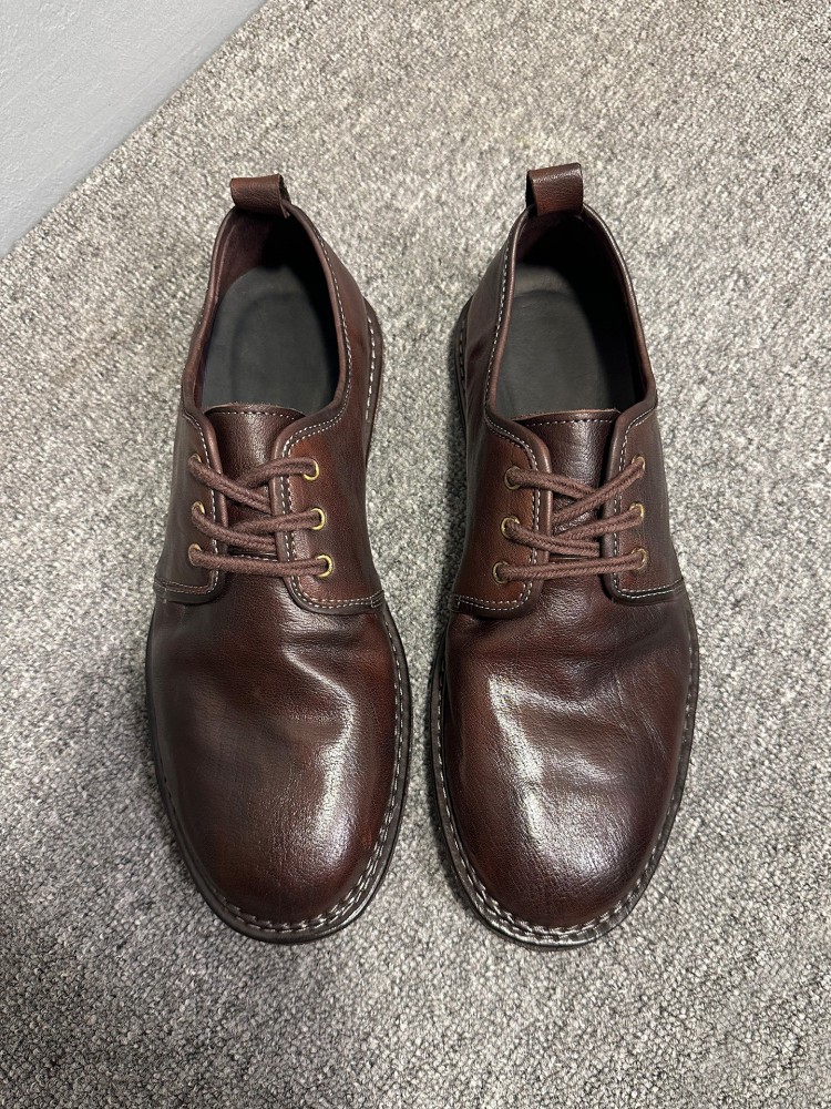 Męskie buty vintage ze skóry n – Men Shoes For Office Work recenzja i cena