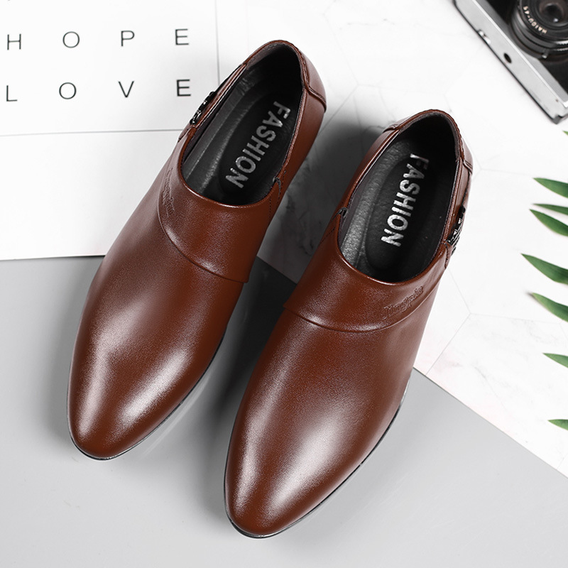 Mężczyźni PU Leather Shoes For – Men Shoes For Office Work recenzja i cena