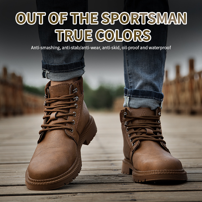 Wodoodporne buty robocze z met – Men'S Shoes No Laces recenzja i cena
