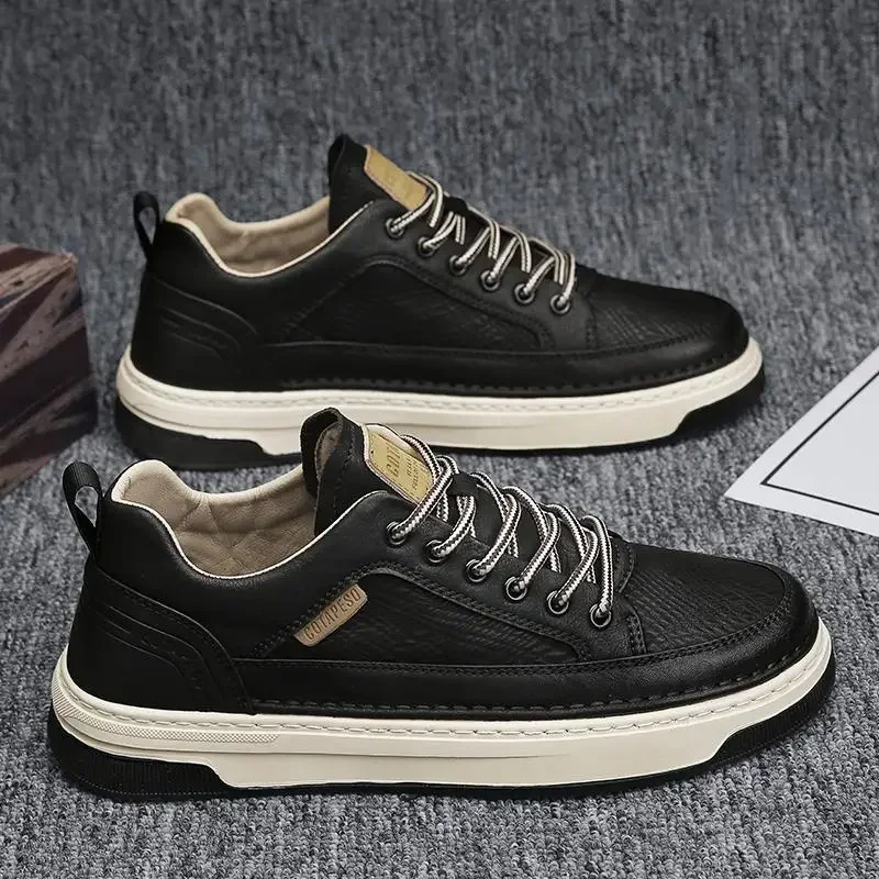 Moda Skórzane buty codzienne d – Men Shoes For Office Work recenzja i cena