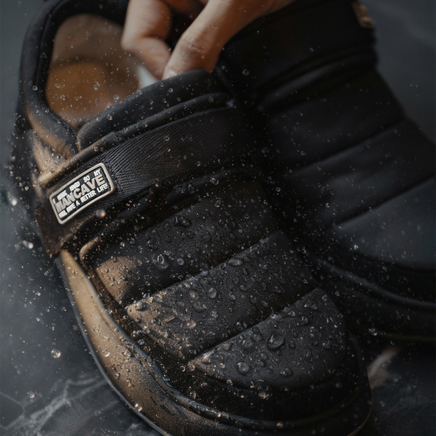 Męskie retro czarne wodoodporn – Men Shoes Online recenzja i cena