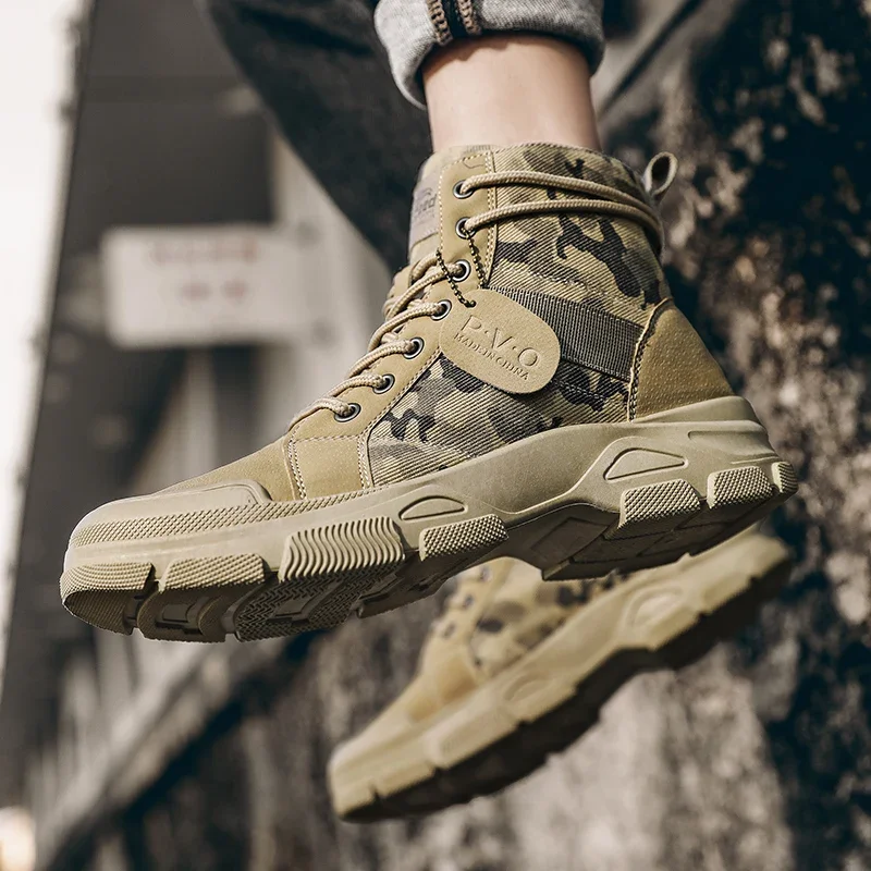 Wysokie buty męskie jesienne k – Men Shoes Everyday recenzja i cena