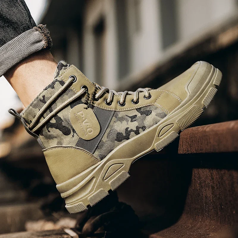 Wysokie buty męskie jesienne k – Men Shoes Everyday recenzja i cena