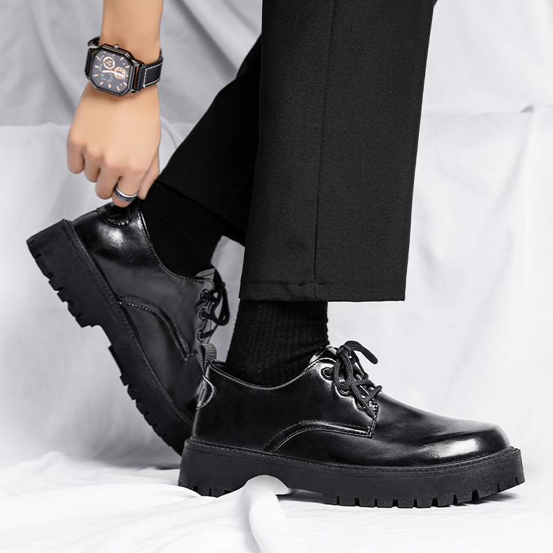 Męskie skórzane buty codzienne – Men Shoes For Office Work recenzja i cena