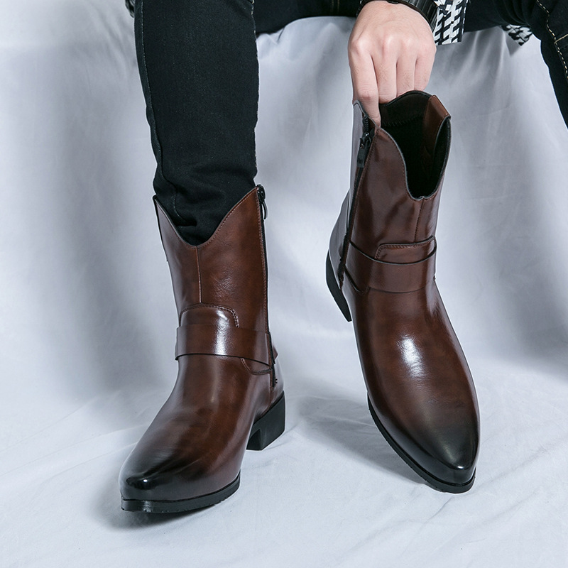 Męskie mokasyny luksusowej mar – Men Shoes Formal recenzja i cena