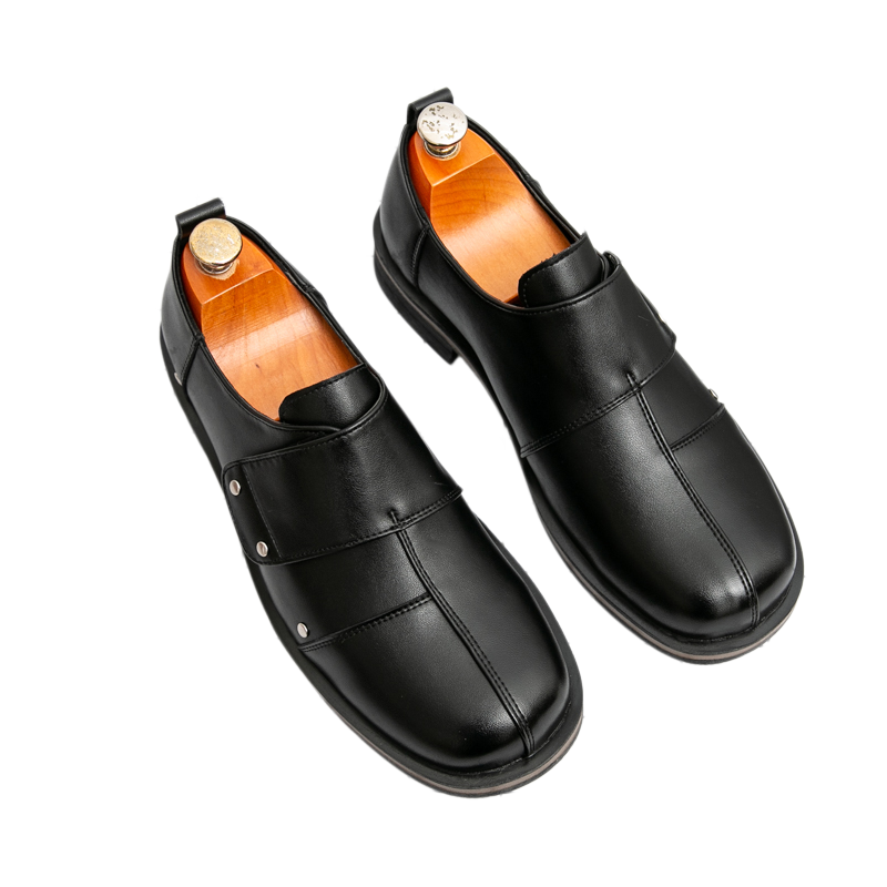 Męskie buty wizytowe do pracy, – Men Shoes Velcro recenzja i cena