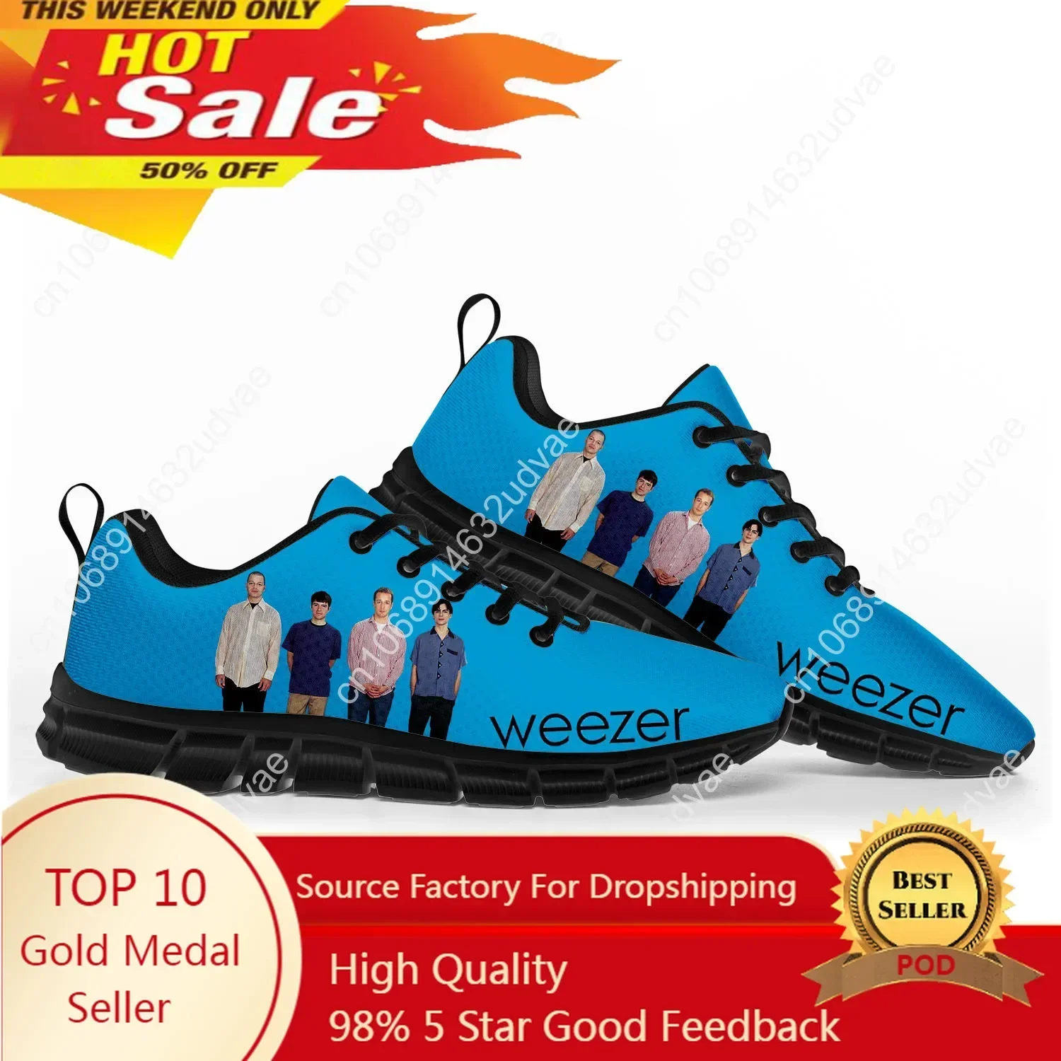 Buty sportowe Weezer męskie da – Men'S Shoes No Laces recenzja i cena
