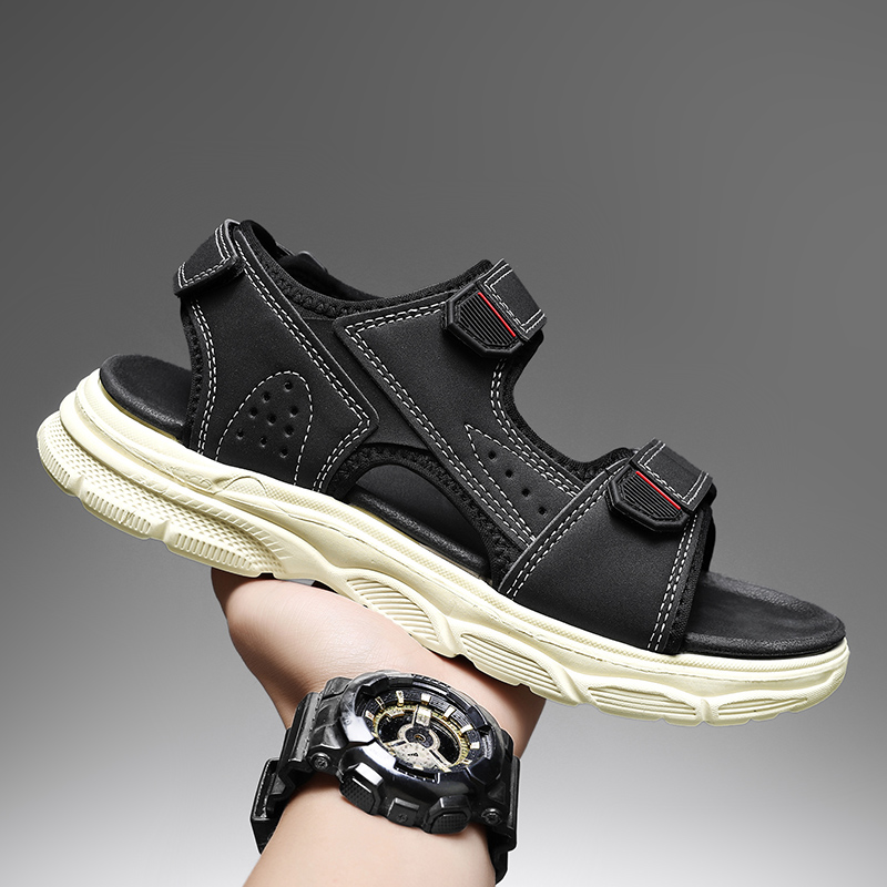 Męskie sandały outdoorowe z re – Men Shoes Velcro recenzja i cena