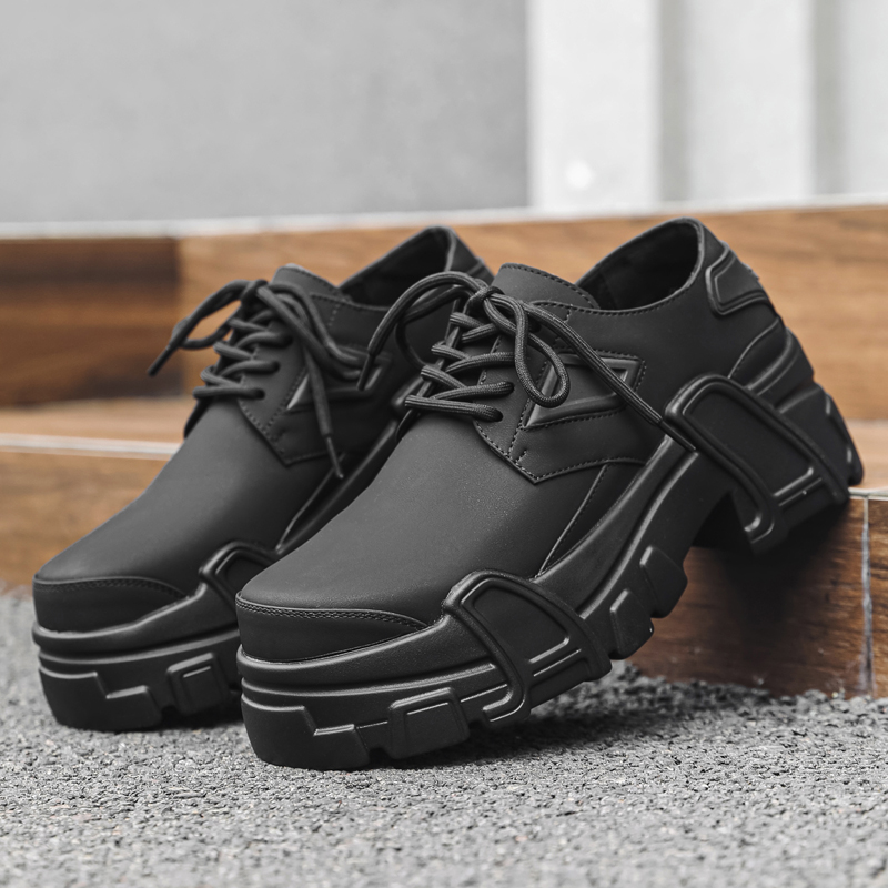 Męskie buty skórzane na platfo – Men Shoes For Office Work recenzja i cena