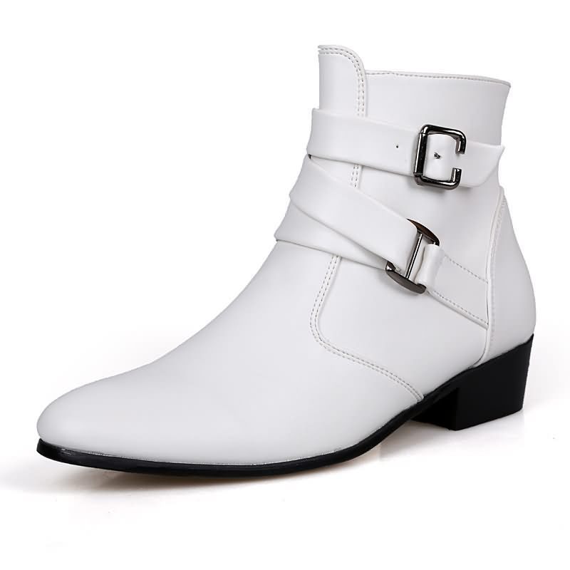 Luksusowe buty męskie Skórzane – Men Shoes Formal recenzja i cena