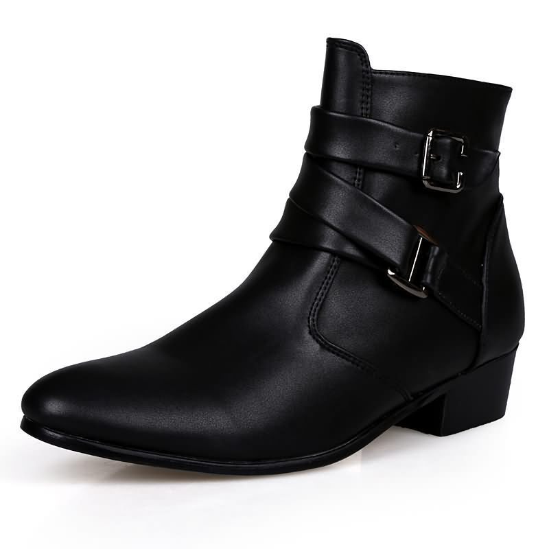 Luksusowe buty męskie Skórzane – Men Shoes Formal recenzja i cena