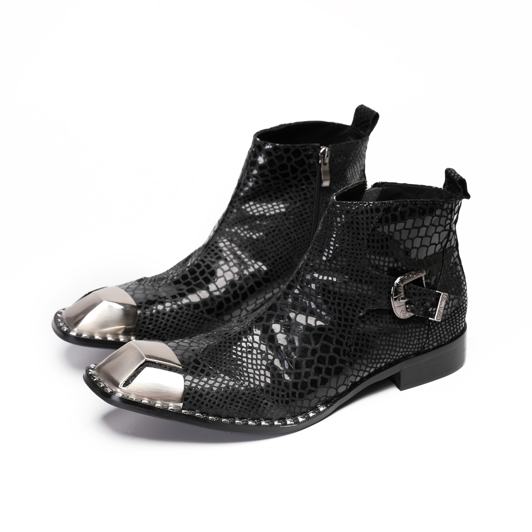 Męskie buty wizytowe ze skóry  – Men Shoes Formal recenzja i cena