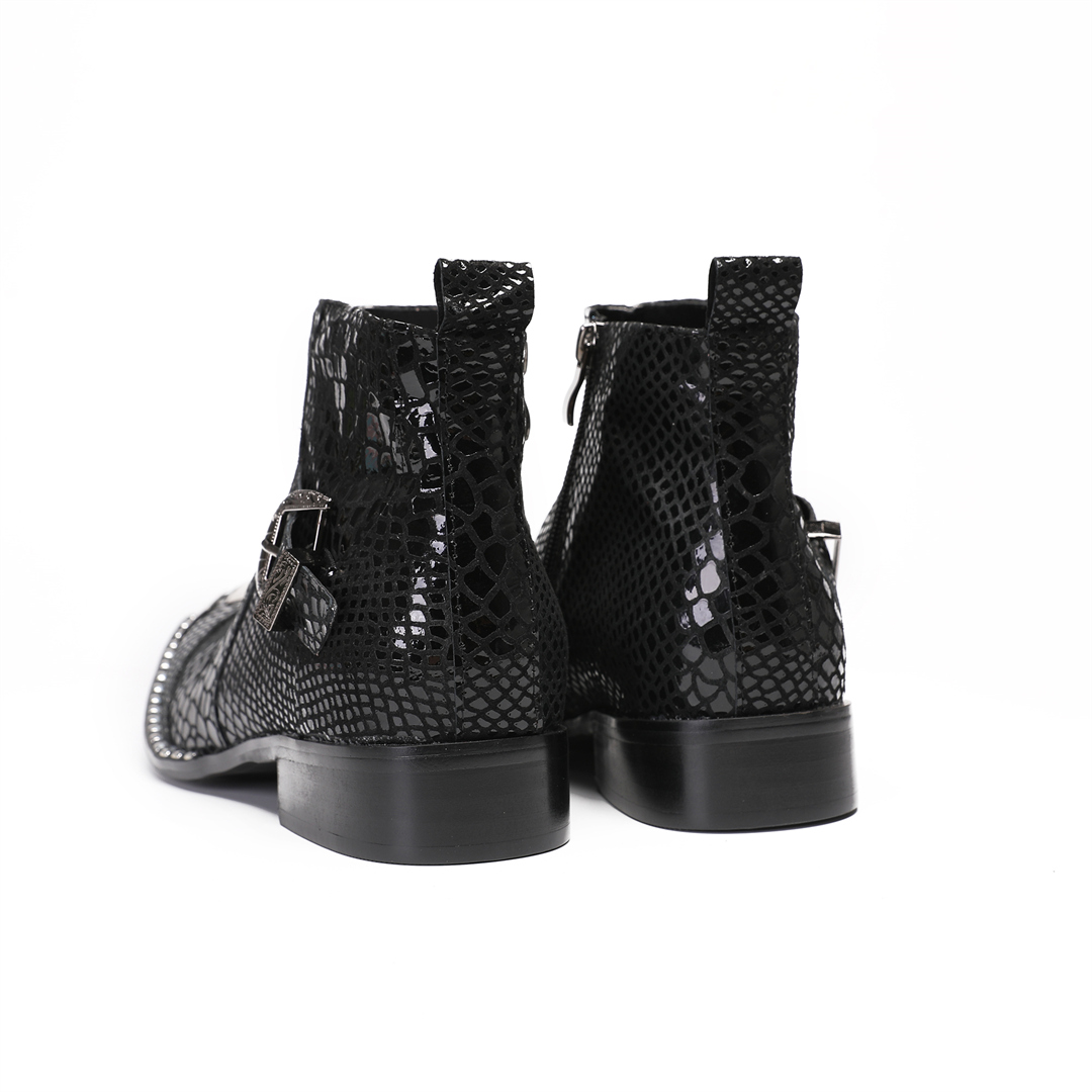 Męskie buty wizytowe ze skóry  – Men Shoes Formal recenzja i cena