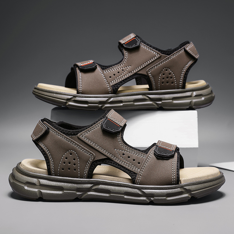 Męskie letnie sandały outdooro – Men Shoes Velcro recenzja i cena