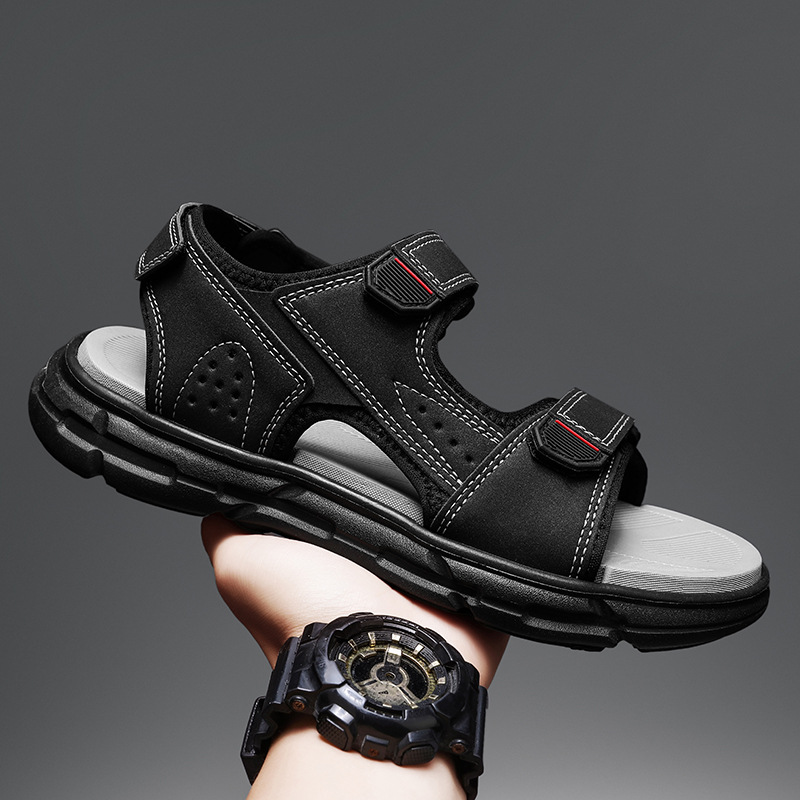 Męskie letnie sandały outdooro – Men Shoes Velcro recenzja i cena