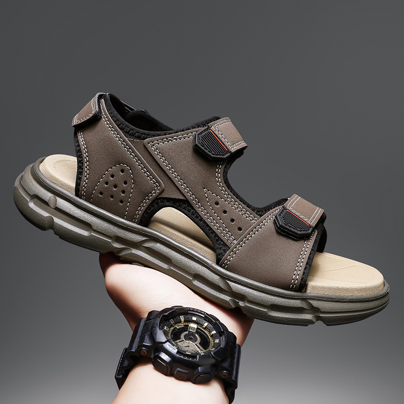 Męskie letnie sandały outdooro – Men Shoes Velcro recenzja i cena