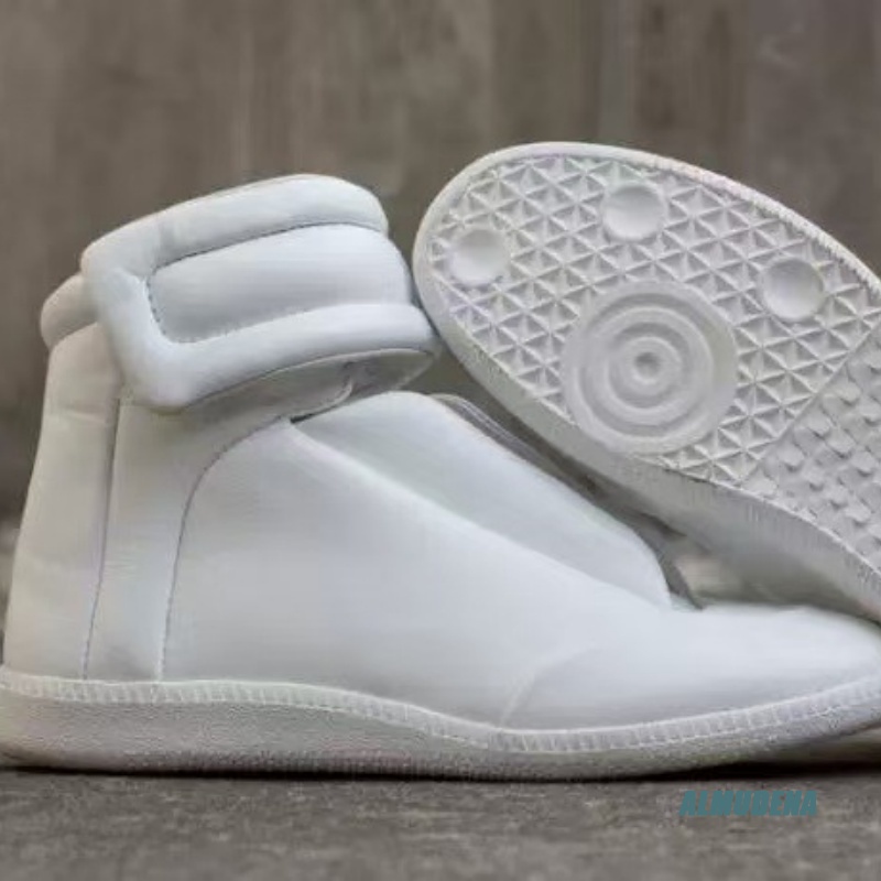 Czarne, jednokolorowe męskie s – Men Shoes Velcro recenzja i cena