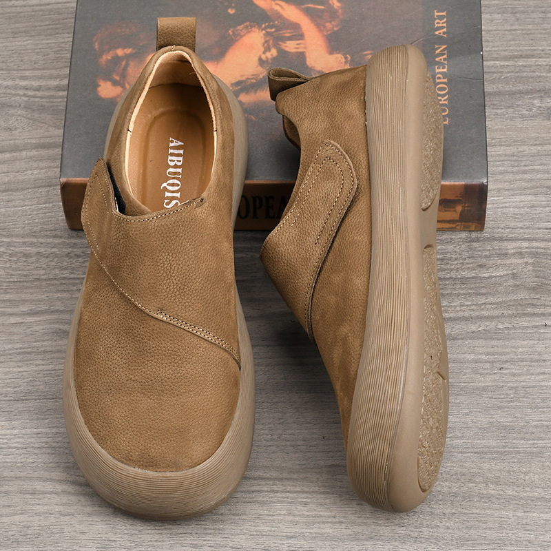 Męskie mokasyny na co dzień 20 – Men Shoes Velcro recenzja i cena
