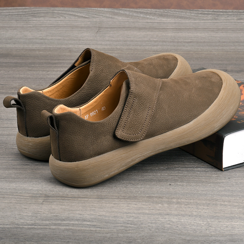 Męskie mokasyny na co dzień 20 – Men Shoes Velcro recenzja i cena